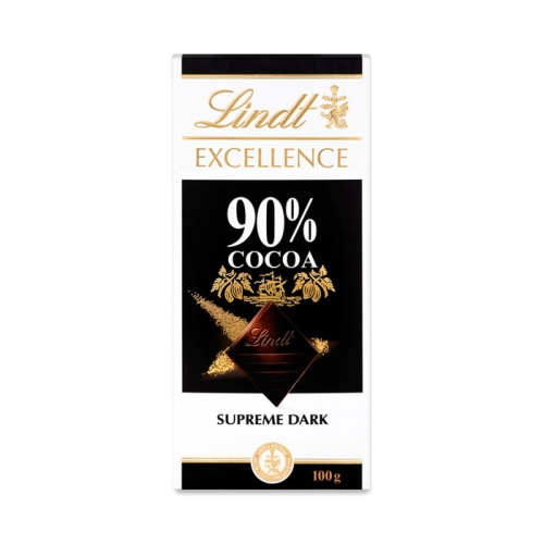 شکلات تخته ای90درصد lindt