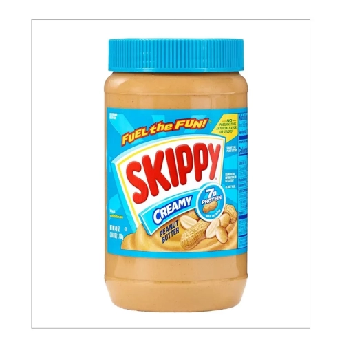 کره بادام زمینی کرمی پروتئین دار اسکیپی - Skippy