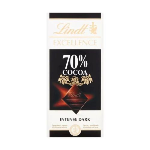 شکلات تخته ای Lindt (70 درصد)