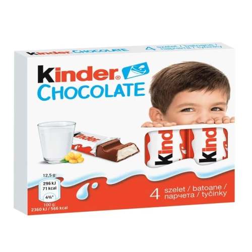 شکلات شیری کیندر 4 تکه Kinder
