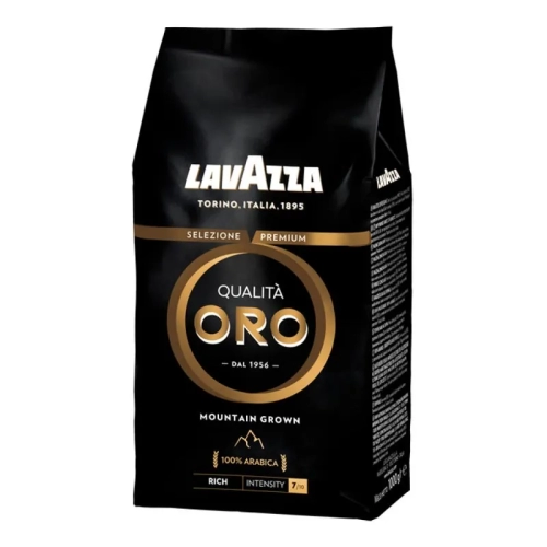 دانه قهوه لاوازا اورو مشکی Lavazza Oro
