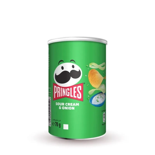 چیپس پرینگلز با طعم خامه و پیاز Pringles