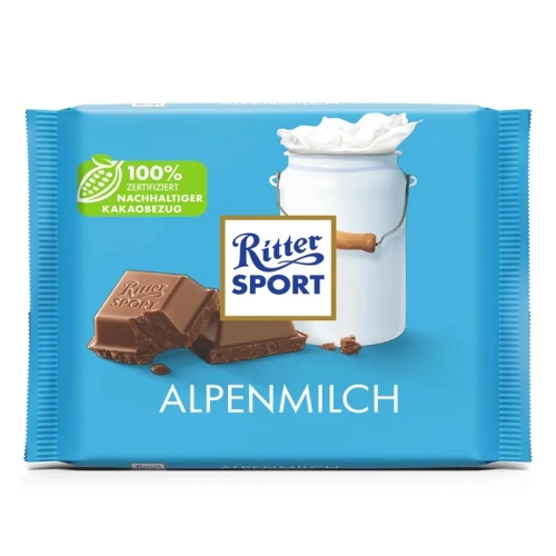 شکلات شیری آلپاین ریتر اسپورت Ritter Sport