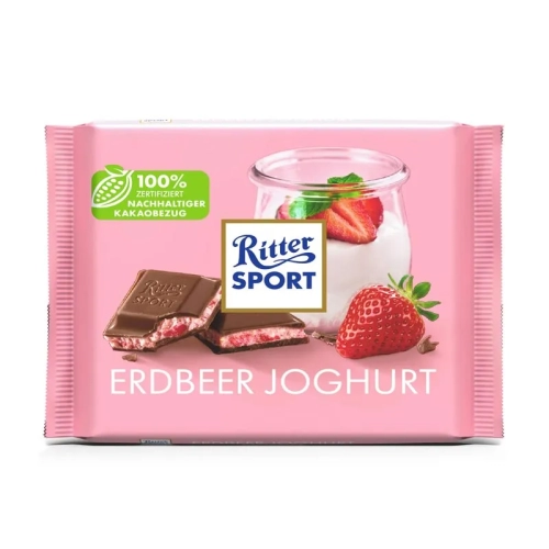 شکلات ماست و توت فرنگی ریتر اسپورت Ritter Sport