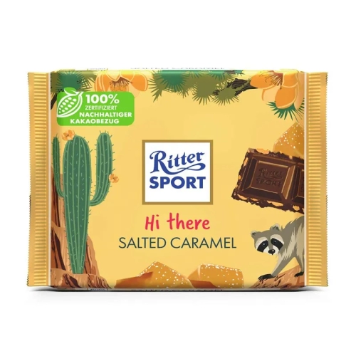 شکلات کارامل نمکی ریتر اسپورت Ritter Sport