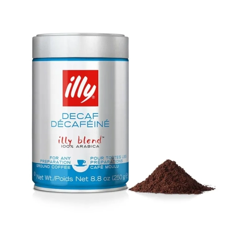 قهوه آسیاب شده بدون کافئین ایلی Illy